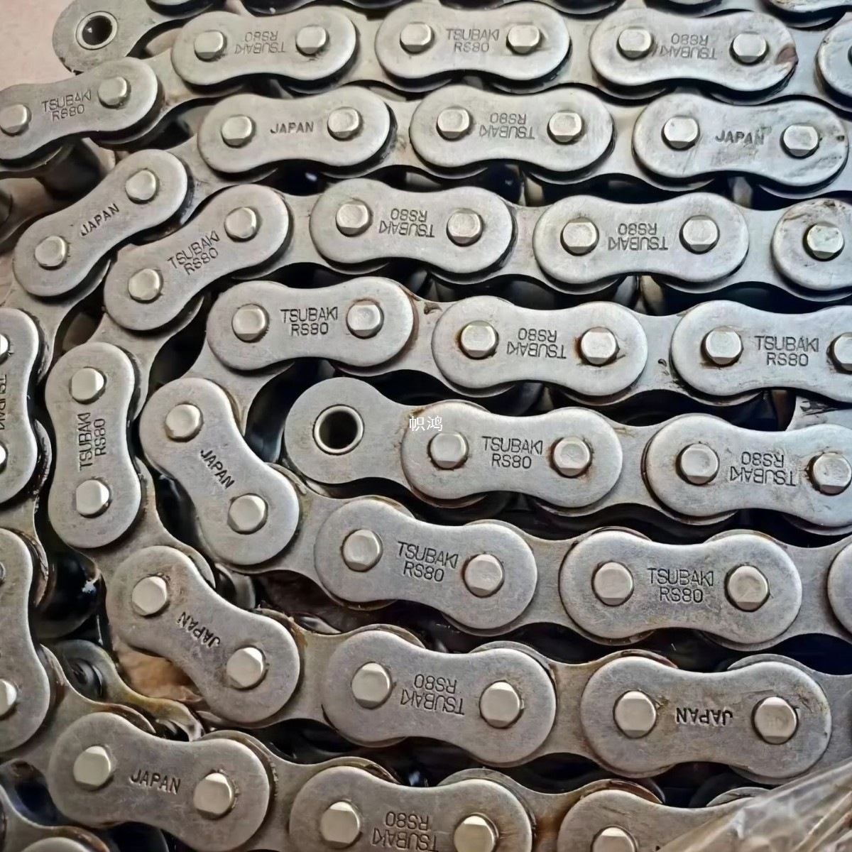 原装椿本链条/现货 RS08B链条/Tsubaki RS08B-1-RP-U/3.048米/单