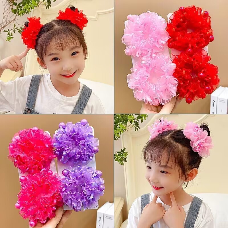 Children's Headband, Hair Ball, Hair Rope, Rubber Band, Does Not Hurt Hair, Flower Performance Hair Accessories, Bow