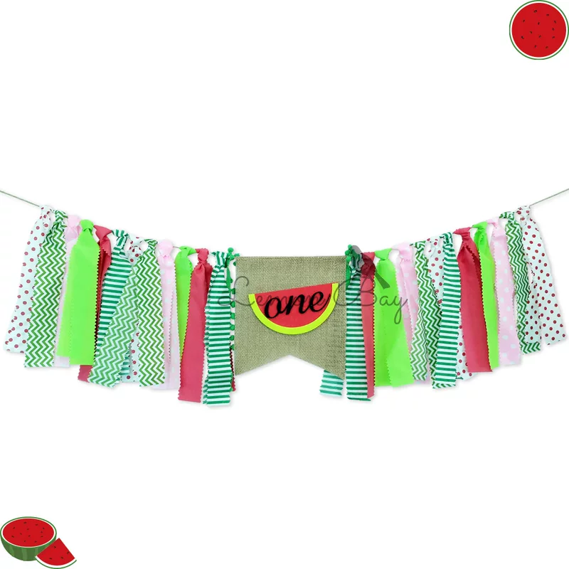ONE watermelon dining chair flag