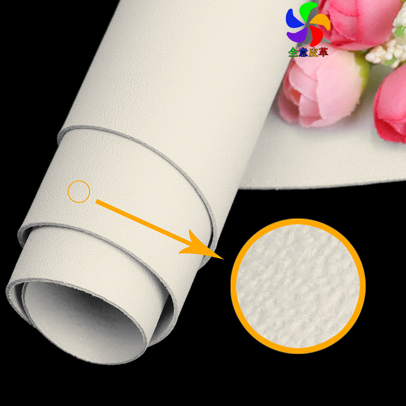 米白色二层牛皮 压纹紧实牛皮革 平纹二层牛皮鞋子皮具柔韧面料