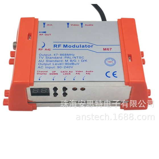 M67 Домашний модулятор AV TO RF Modulator VHF UHF