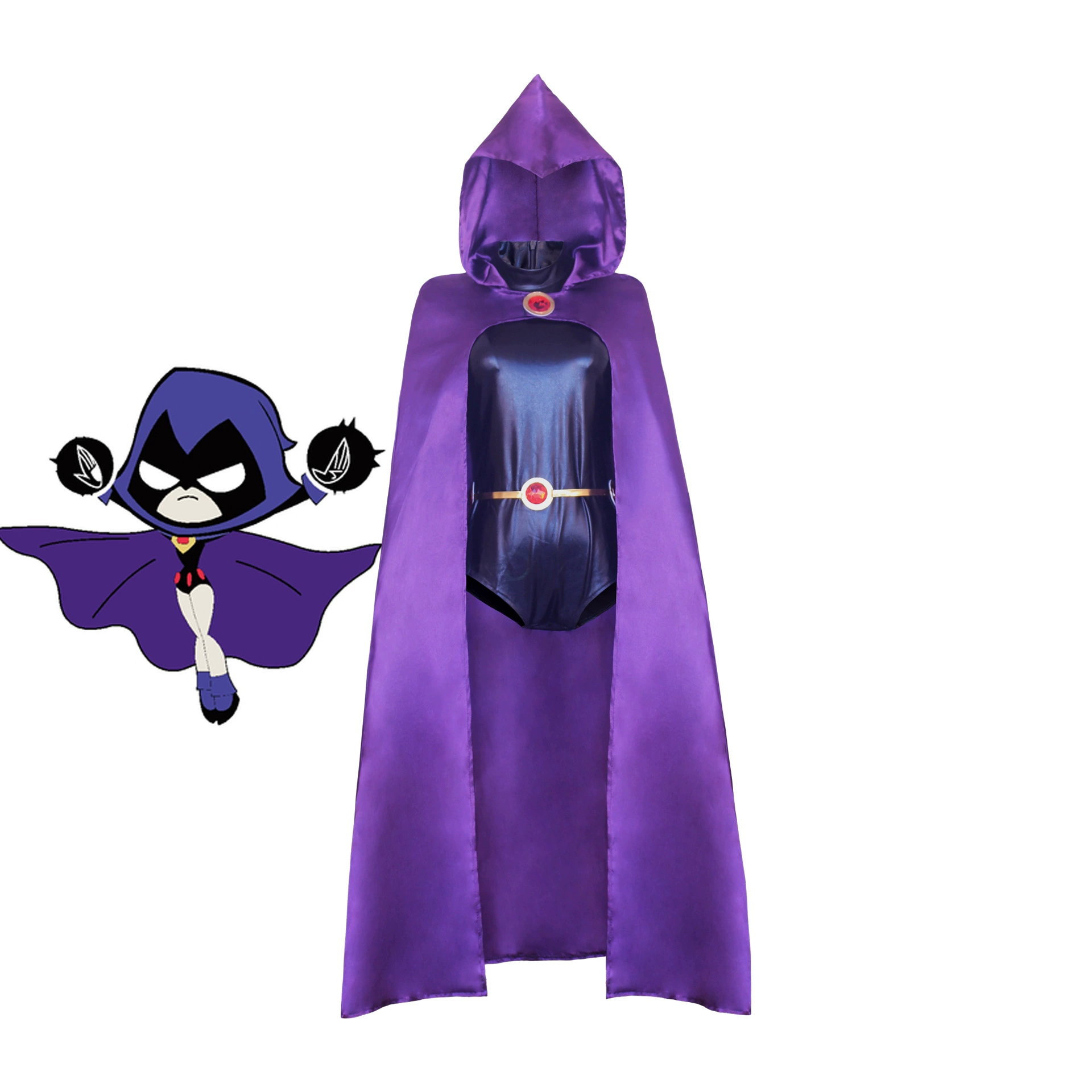 Костюм для косплея «Ворона для мальчика» на Хэллоуин, костюм для косплея «Титановая ворона», косплей, аниме, сценический костюм, двумерный