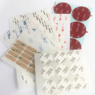 3/M双面胶无痕可移亚克力圆点胶防火耐高温强粘泡棉胶电子专用胶