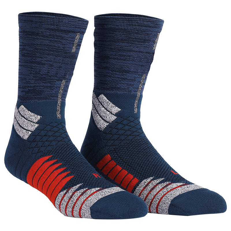 Calcetines de baloncesto profesionales para hombre, antideslizantes, calcetines de compresión hasta la pantorrilla, parte inferior de toalla gruesa, calcetines deportivos profesionales para adultos