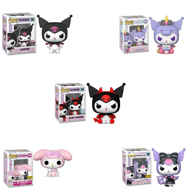 Figure (POP) Kuromi Виниловая коллекционная фигурка, запакованная игрушка-аниме, несколько вариантов