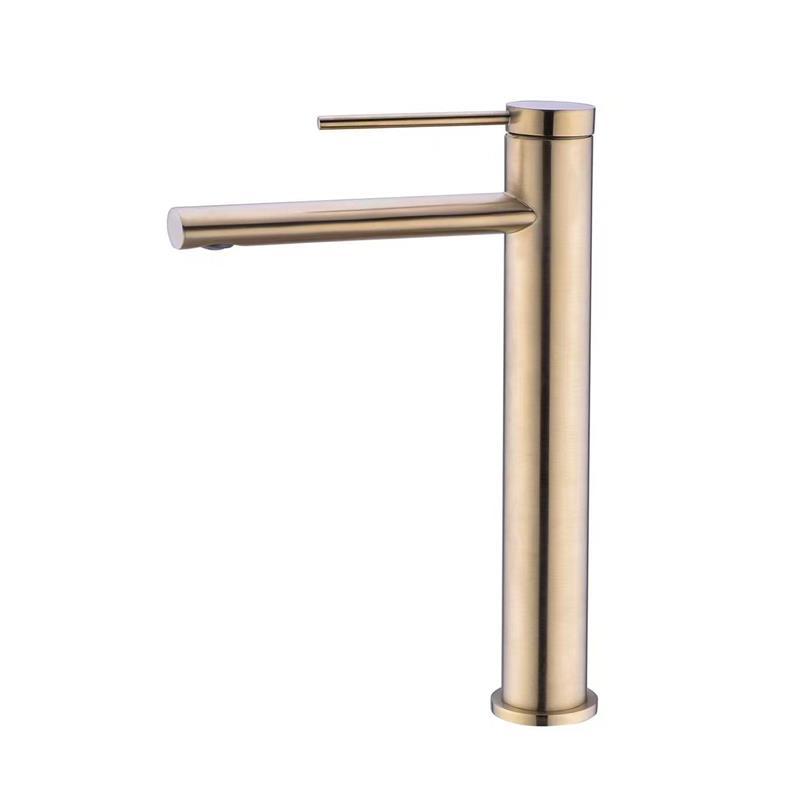 Grifo Mezclador para Lavabo Sobre Encimera 30031 de Cobre Monomando Agua Caliente y Fría image 24