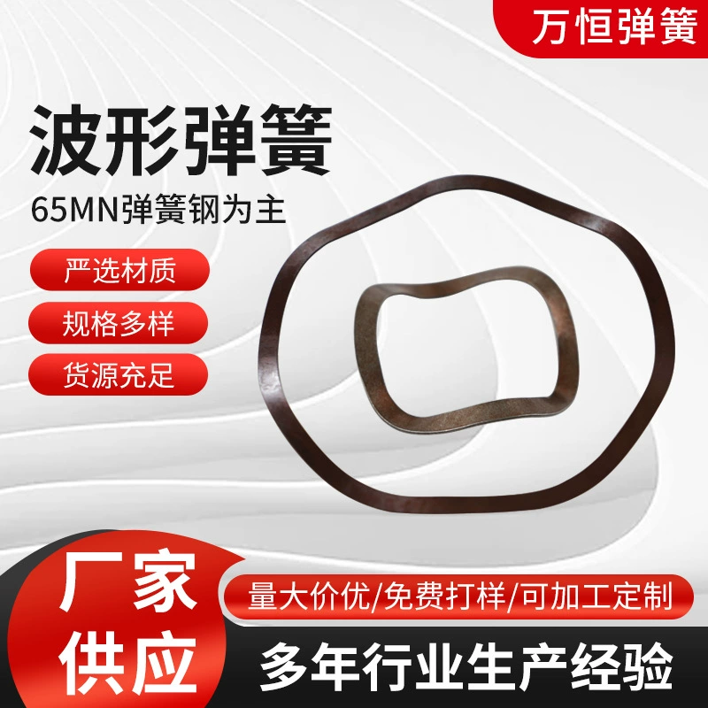 Нержавеющая сталь пружины сжатия держателя щетки углерода весны волны 65МН стальная сформировала весну
