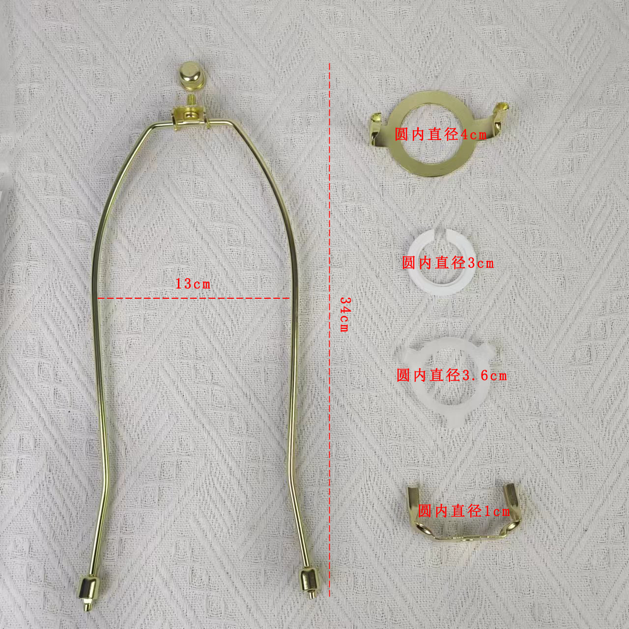 Xianfan transfronteriza eBay oro y plata electrochapado cuerno estante americano soporte lámpara de mesa piso decoración pantalla Harvard estante