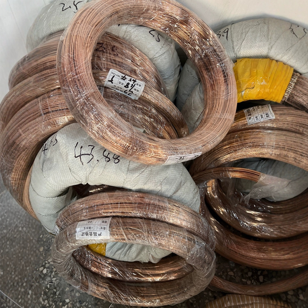 Bronce de fósforo alambre de aleación de latón C5191 cobre de fósforo resorte estándar alambre de cobre alambre estañado al por mayor protección del medio ambiente QSn