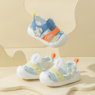 Children's microfiber sandals summer new sandals men's non-slip baby sandals women's anti-collision toddler sandals wholesale