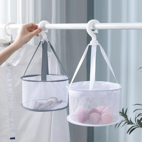 New 20CM dust-proof and mold-proof air cushion drying basket makeup brush cleaning sponge drying tool beauty egg net bag