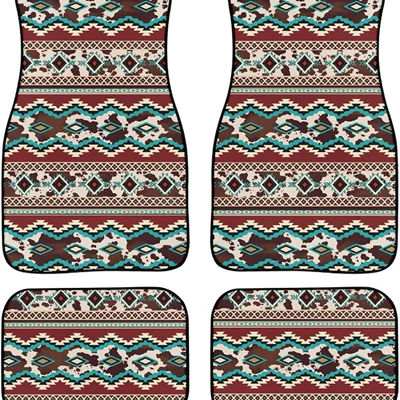Avtomobil döşəmə paspasları — Wear-resistant - car-floor-mats-4-two-pairs-of-35454868cm