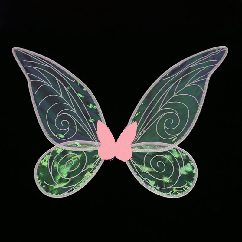 Cross-Border Amazon Festival Party Performance Props Back Decoration Angel Wings Colorful Butterfly Fairy Wings