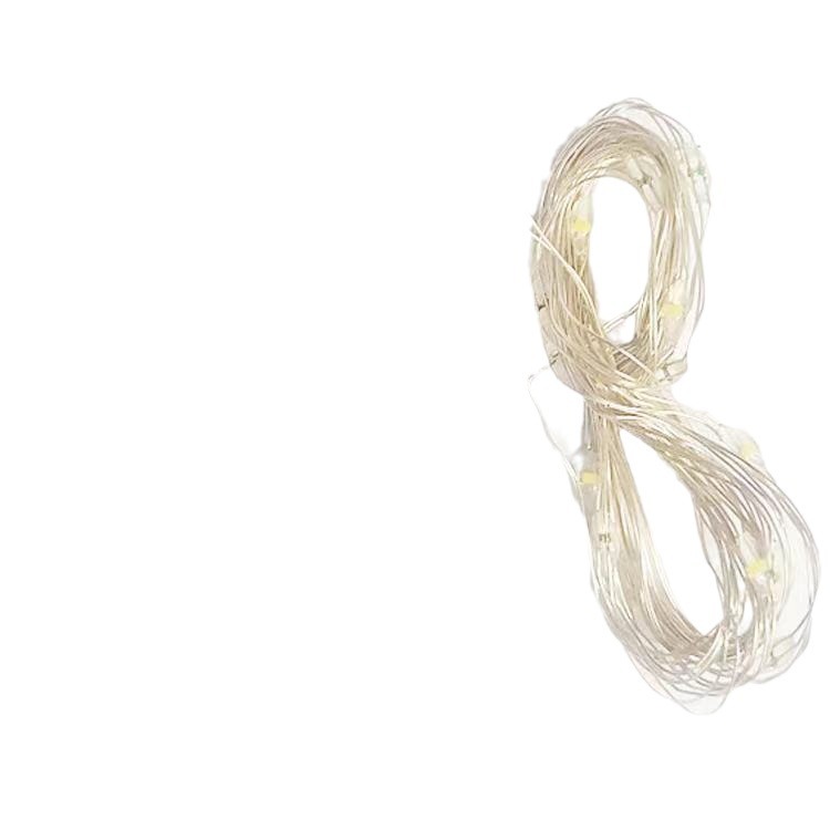 Cuerdas de lámparas de alambre de cobre lámparas de flores, pastel de regalo, lámparas de decoración, lámparas de tres niveles parpadeantes, lámparas de color, lámparas de estrellas