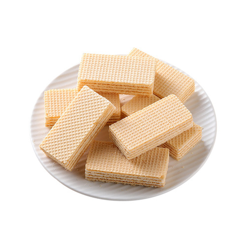 Soy Milk Wafer Biscuits Office Leisure Snacks Afternoon Tea Bulk Wholesale Filled Biscuits Pastry Box