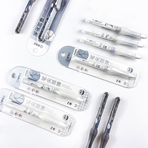 Radical Three Elastic Fracture Pen Reduced Load Stress Neutral Pen with Comfortable Soft Grip CST Tip Fast Dry Exam Writing Pen