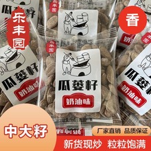 乐丰园瓜蒌籽中大颗粒奶油味500克独立小包装零食非吊瓜子奶油味