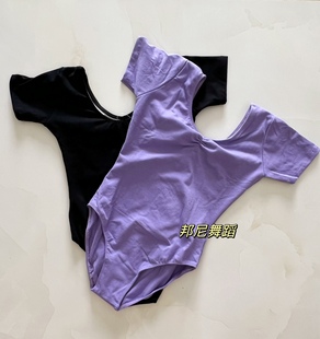 Ballet Dance Suit Children's Short-sleeved Practice Examination Grade-level Physical Suit Girls' Art Examination Gymnastics Suit Short-sleeved Long-sleeved Black