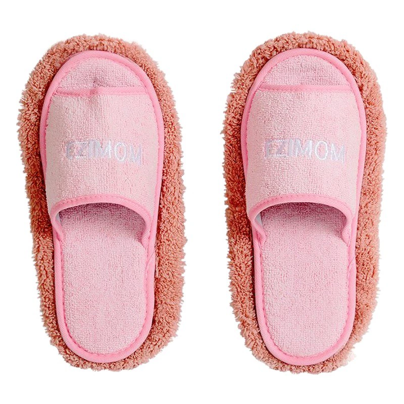 В наличии внешней торговли один Южная Корея красивый бархат съемный чистящий пол Тапочки Ленивый съемный четыре сезона деревянный пол Тапочки