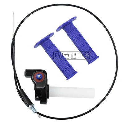 Handle Grip Cover 110-250Cc Large | Other brake systems - throttle-cable-length-90cm-blue-grip