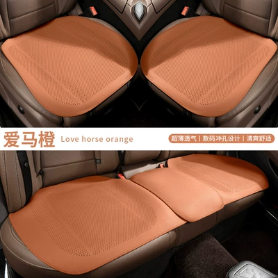 Seat Cushion Defender 110 Evoque Seat cushion, seat cover - type-a-thin-pad-hermes-orange-three-piece-set