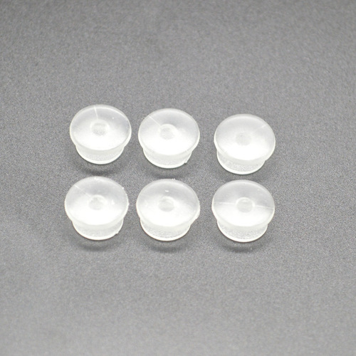 PVC soft rubber shoe clips, hole shoe clips, transparent clips, shoe flower bottom clips, garden shoe clips, W-shaped shoe flower bottom base