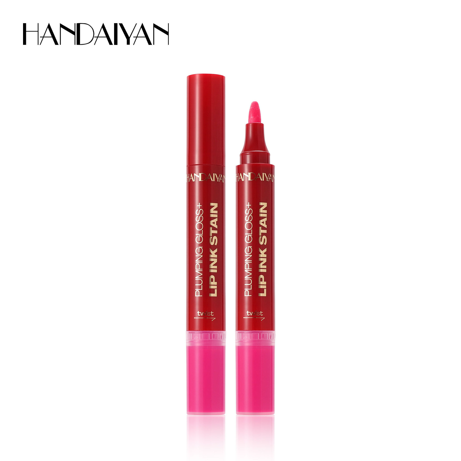 Comercio exterior transfronterizo en el extranjero 2 - en - 1 lápiz labial, un lápiz labial multicolor, un lápiz labial blanqueador, un viaje de viaje, un viaje de viaje.