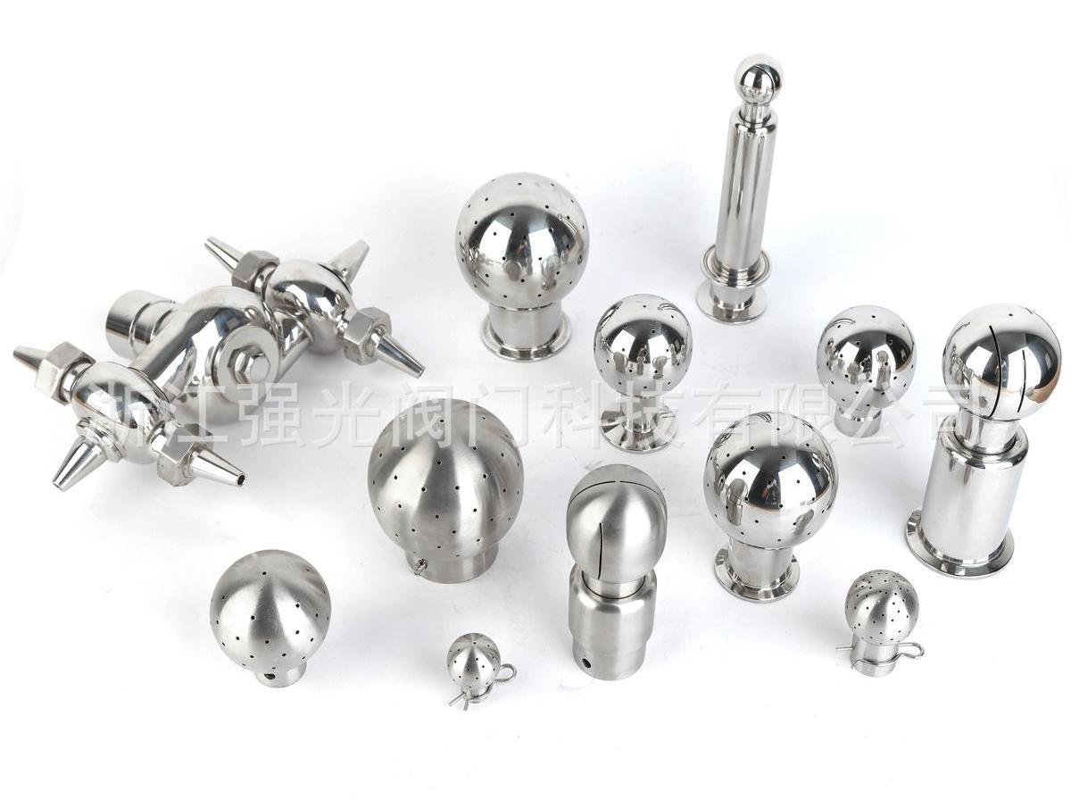 卫生级固定清洗球，插销，快装，喷淋球，食品级，不锈钢304/316L