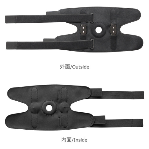 Outdoor Sports Knee Support with Aluminum Plate Reinforcement, Foldable Camping Equipment, Patella Strap, Hiking Sports Accessories