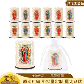 12件装木质立式复古镂空相框欧式风格工艺品挂摆件图片展示相框架