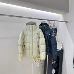 2025新款羽绒服带logo同款高品质顶级外贸加厚保暖男女情侣款外套