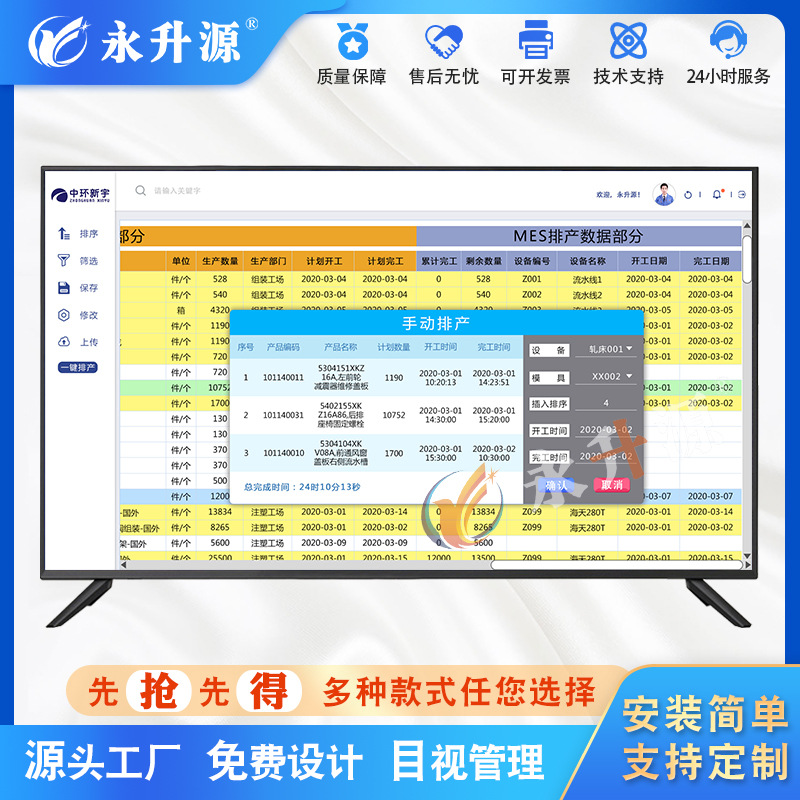 MES����ִ�й���ϵͳ������LCDҺ������������ӿ������ܻ�����