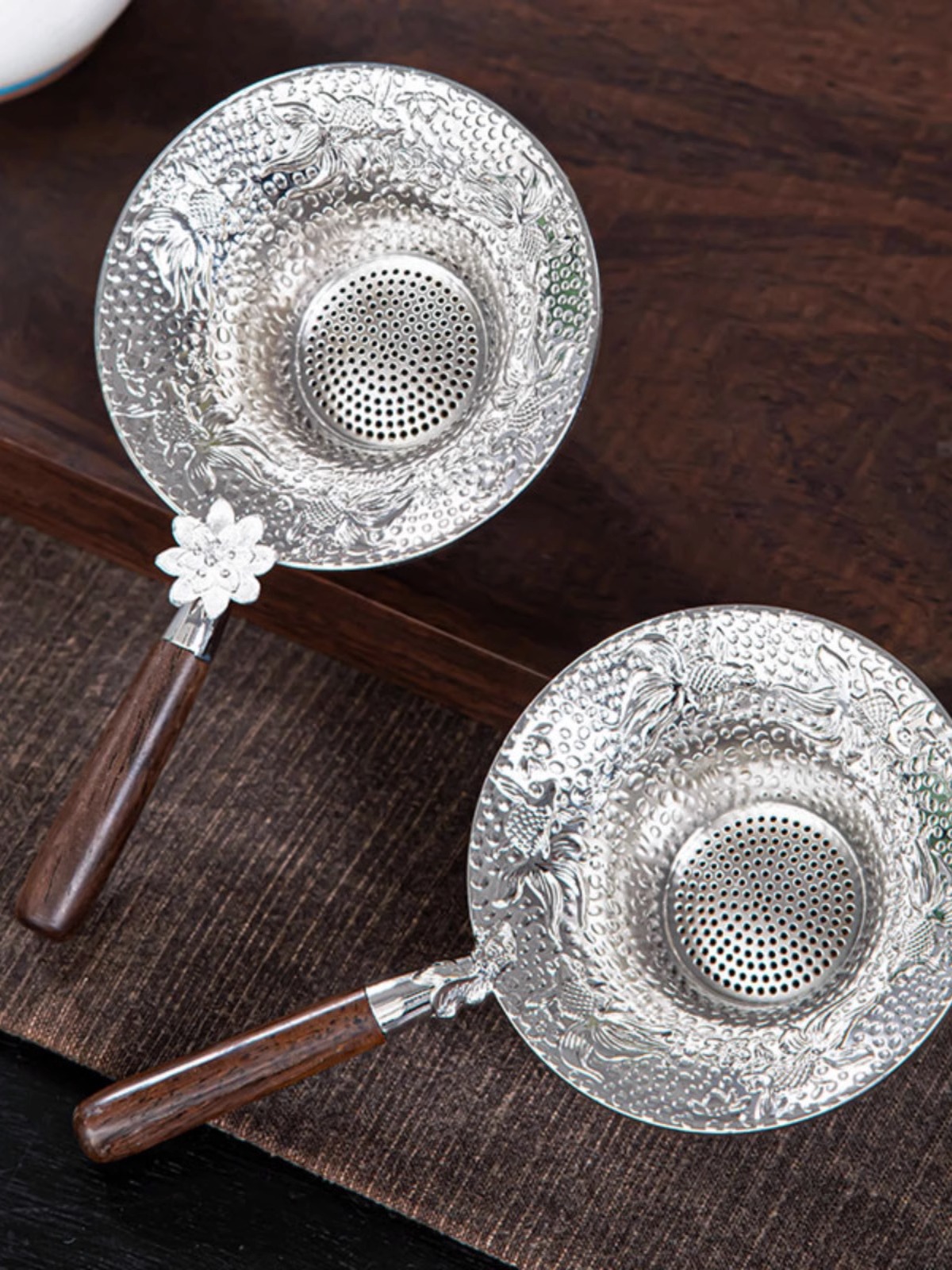 Japanese 304 Stainless Steel Tea Set Tea Filter Net Gongfu Tea Strainer Tea Filter Creative Tea Filter Tea Ceremony Accessories 