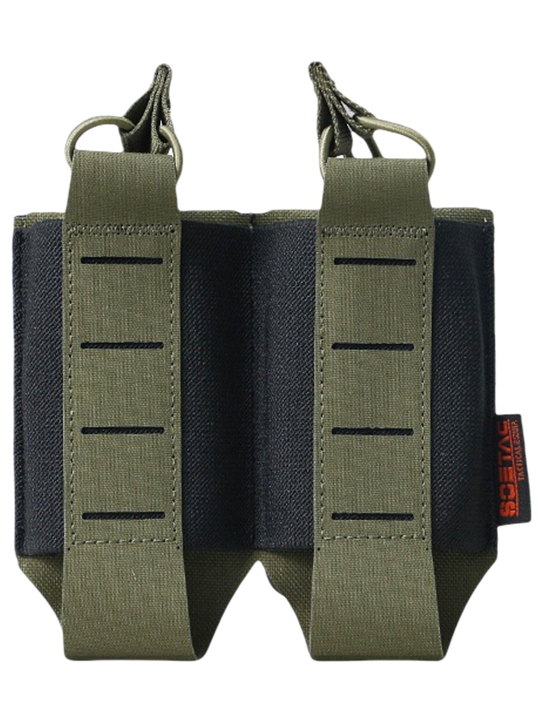 SOETAC-Genuino Tegris M4 doble bolso de cartucho MOLLE camuflado paquete de accesorios de herramientas