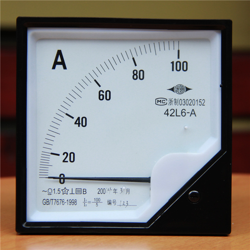厂家直供 42L6 42C3电流表 电压表 直流电压表直流电流表立帆仪表