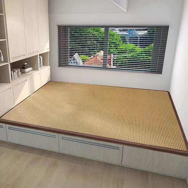 Firewood Stove Mat for Home Use, Rural Japanese-Style Tatami Mat, Northeast Rural Earth Stove Mat, Large Stove Mat, Other Bamboo Mattresses