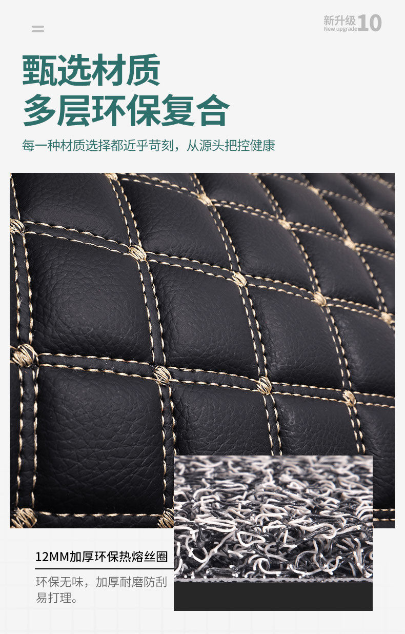 Suitable for Volkswagen Sagitar Foot Mat Enclosing FAW 23 22 New Main Driving Wire Ring 18 Car Foot Mat