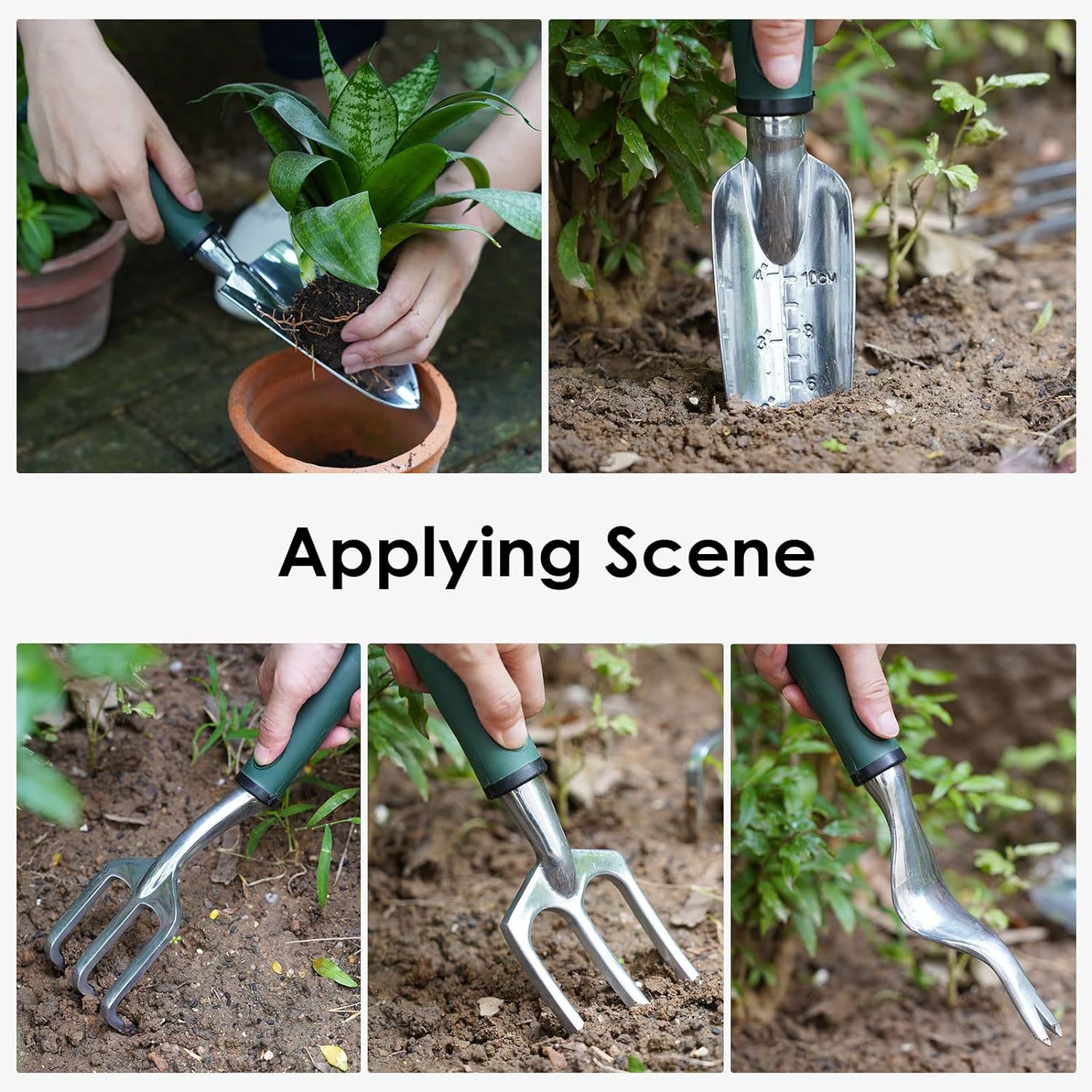 (2개) 정원 도구 핸드백 원예 선물 보관 가방 정원 도구 세트 어머니의 날 선물