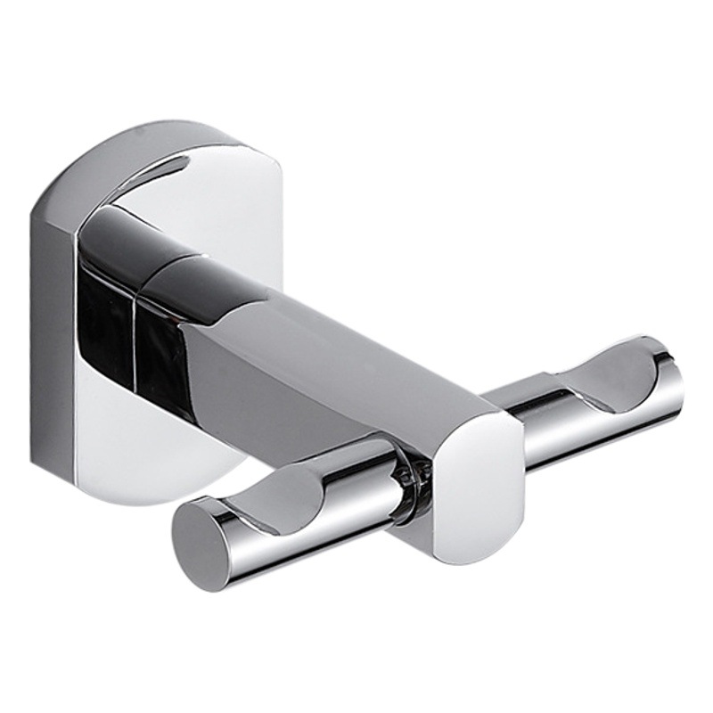 Cobre cromo perchero baño Hotel Punch solo gancho baño pared colgando puerta perchero pared toalla gancho