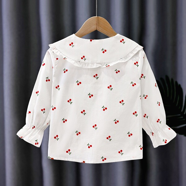 Thin spring children's base body-friendly shirt girl's