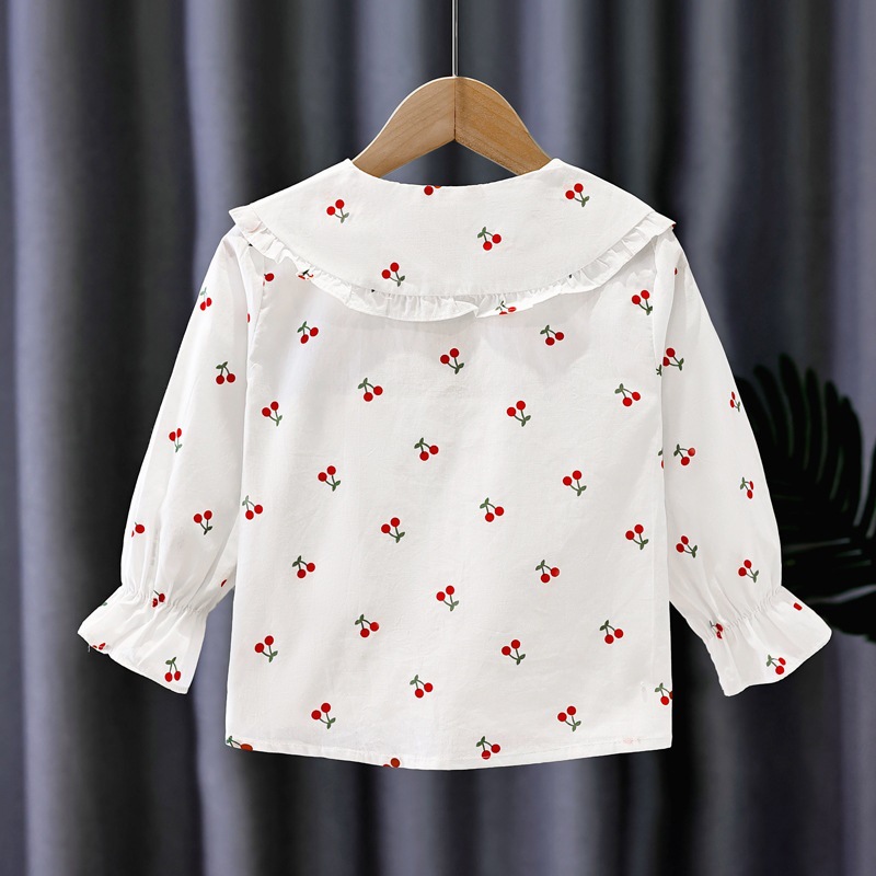 Thin spring children's base body-friendly shirt girl's