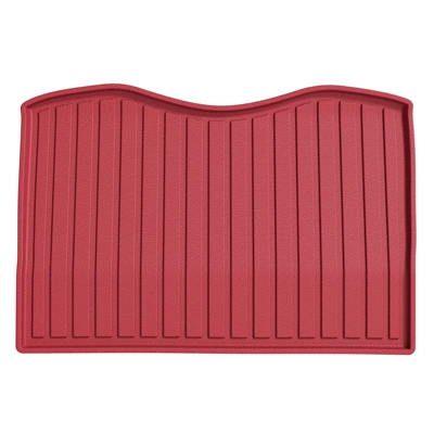 Modelə uyğun ayaqaltı Mats, and Backrest Pads - xiaomi-su7-front-compartment-pad-red