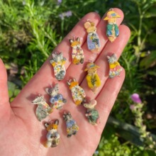 �W�����P䓿羳����ϵ�к����������DIY�t�������18K��ɫŮ