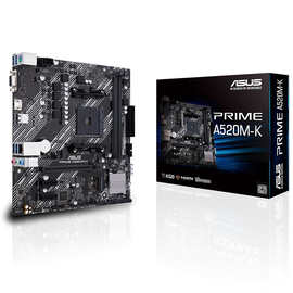 Asus/华硕PRIME A520M K电脑主板适用CPU 5500/5600/5600G正品