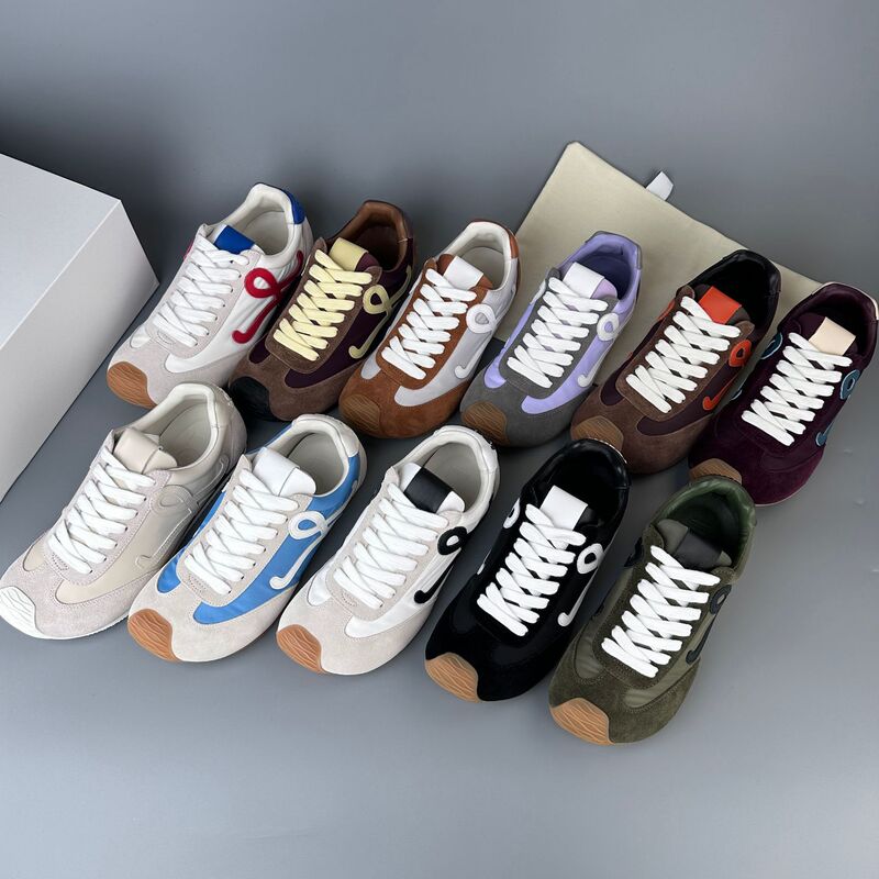 Cross-Border! Top Version! Luojia Genuine Leather German Training Shoes for Men and Women, Casual Sports Shoes, Women's Flat Ballet-Style Forrest Gump Shoes Cross-Border! Top Version! Luojia Genuine Leather German Training Shoes for Men and Women, Casual Sports Shoes, Women's Flat Ballet-Style Forrest Gump Shoes