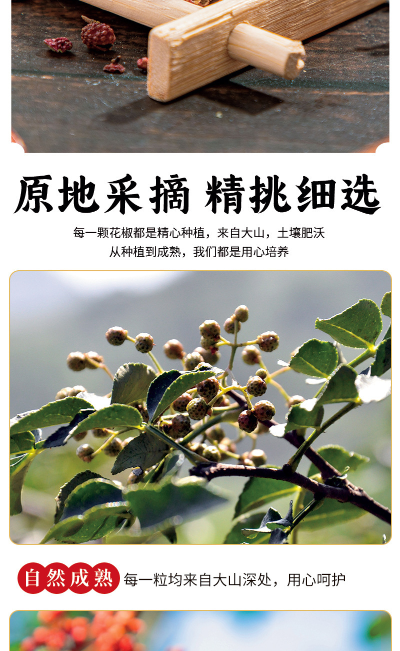 Sichuan Huajiao Sichuan Pepper 100g Jar Natural Sun Dried Hanyuan Gongjiao for Culinary Seasoning quality and texture