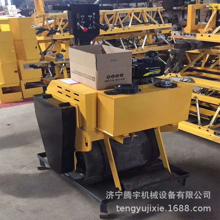 山东手扶柴油振动单钢轮压路机报价 重型沟槽单轮汽油压实机 现货