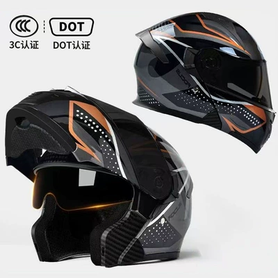 Helmets for All Seasons, Electric – Motosiklet kaskı (dəbilqə) - black-starry-sky-dot3c-certification-black-tea-mirror-hd-mirror-m54-56-head-circumference