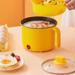 Mini electric pot multi-function steamer non-stick electric cooking pot electric hot pot student dormitory noodle pot gift