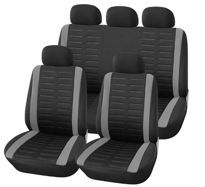 Universal seat cover, car seat cover car supplies - gray-9-piece-set-1-new-huamao-size